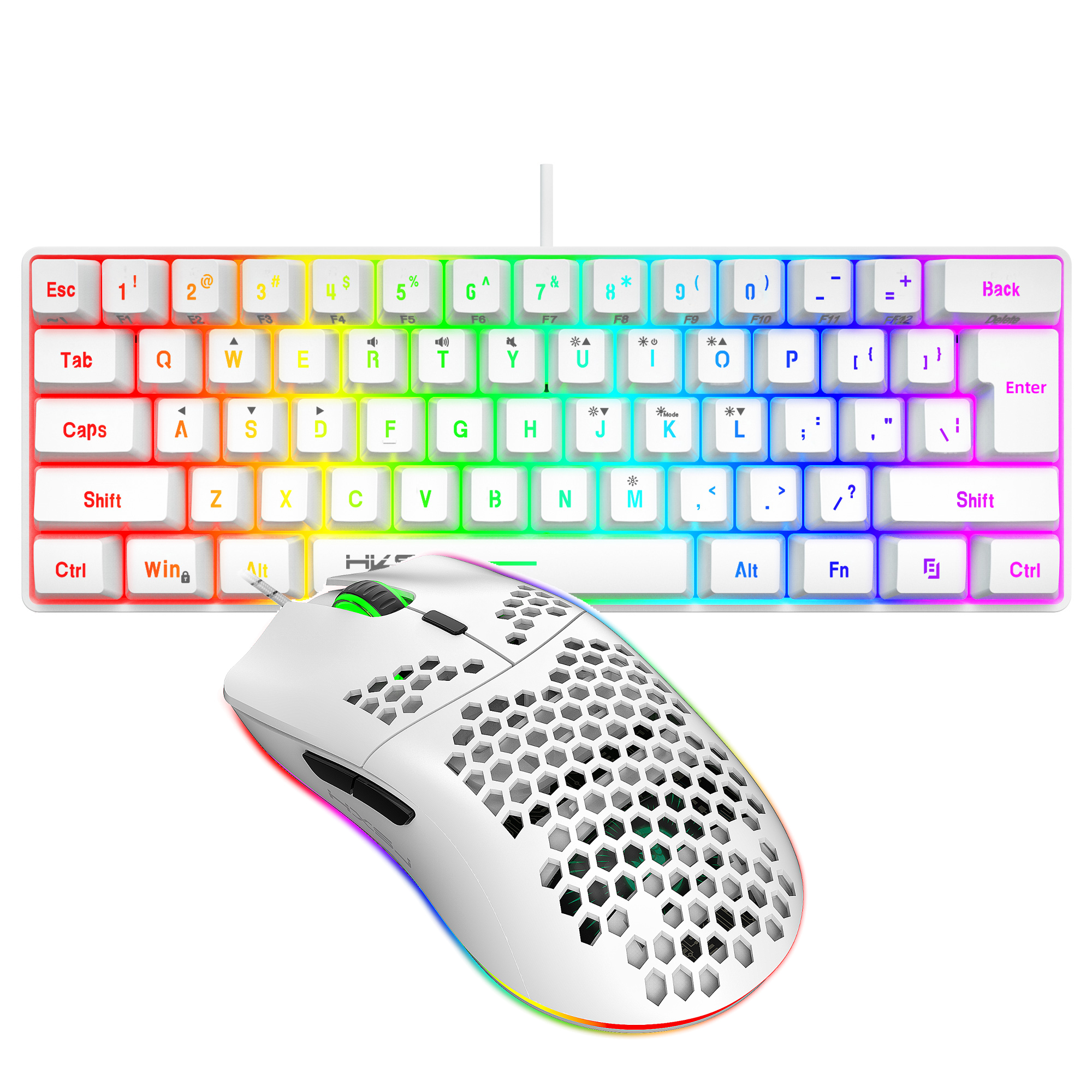Gaming Accessories Combo - Hot selling HXSJ 61 keys V700