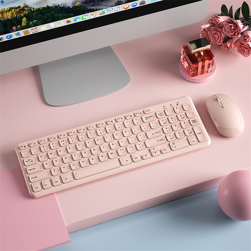 Gaming Accessories Combo - Fashion Wireless Keyboard and Mouse Combo