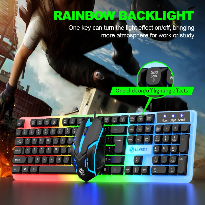 Gaming Accessories Combo - NG GTX350 Gaming Keyboard Mouse Combos