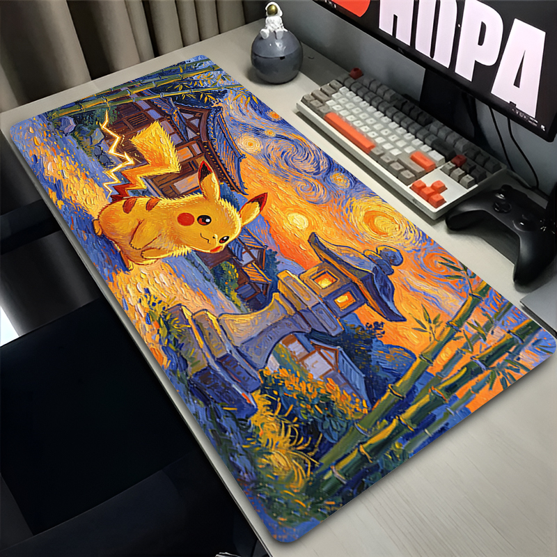 Gaming Accessories Cheap - Mouse Pad Pokemon Pikachus Rubber Extended
