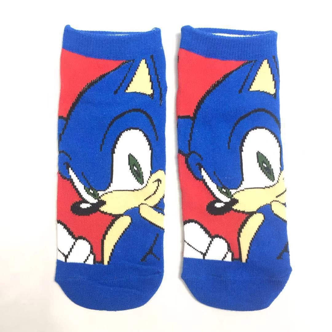 Gaming Accessories Anime - Japanese Anime Merchandise Cartoon Sonic Socks