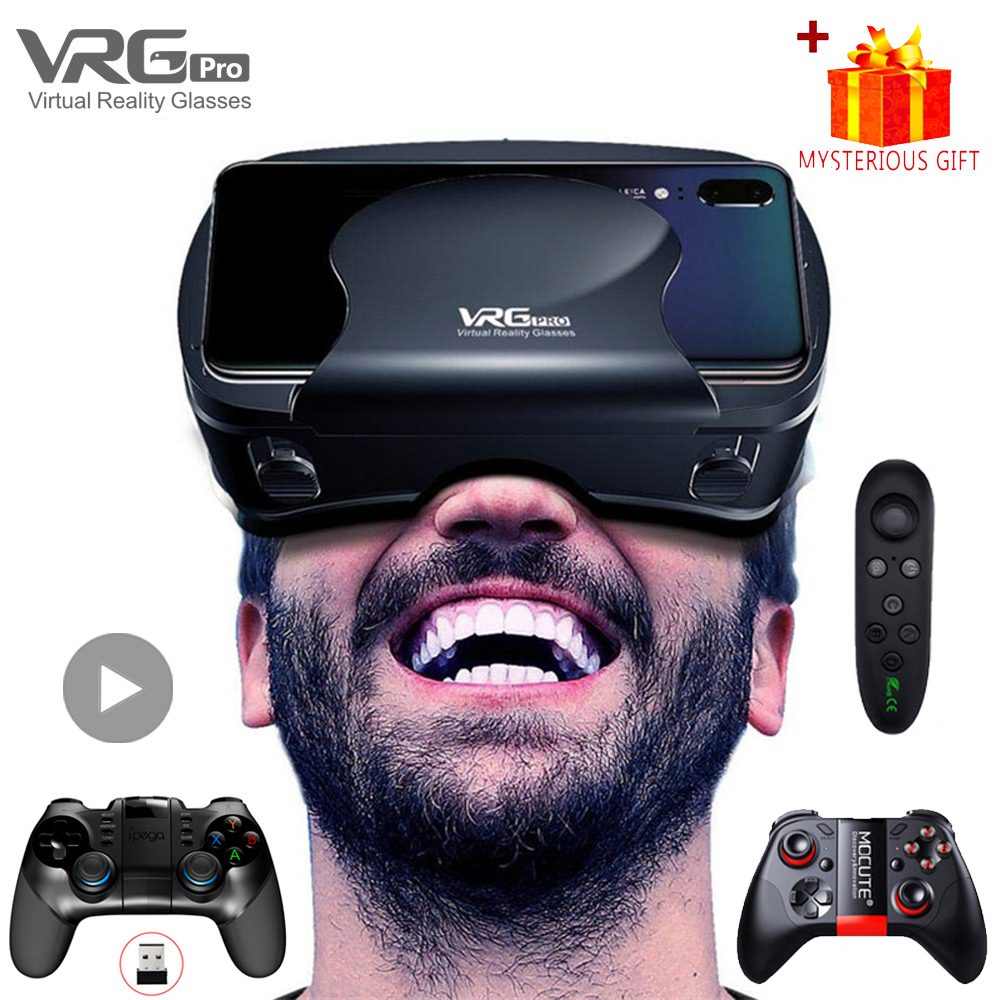 Gaming Accessories Headset - VRG Pro Virtual Reality VR Glasses