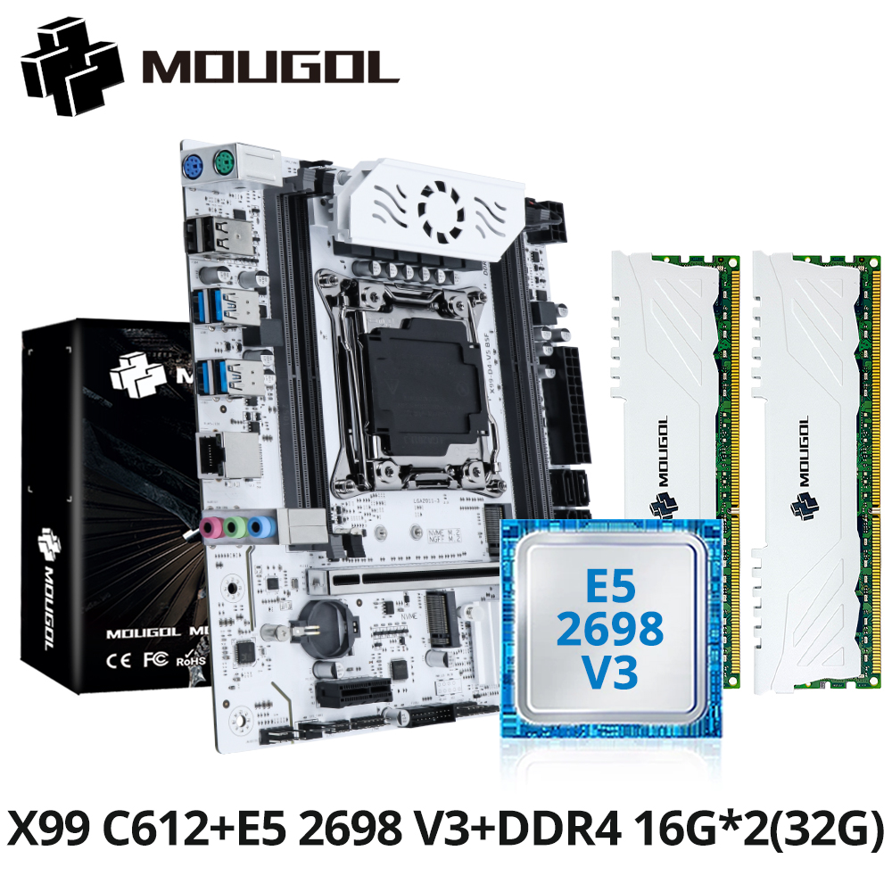 Gaming Accessories Combo - MOUGOL X99 Gaming Motherboard Kit with