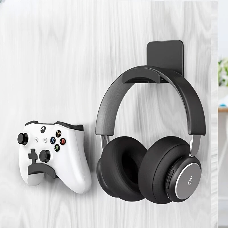4Pcs Black Adhesive Headphone  - Gaming Accessories Headset 评论和价格
