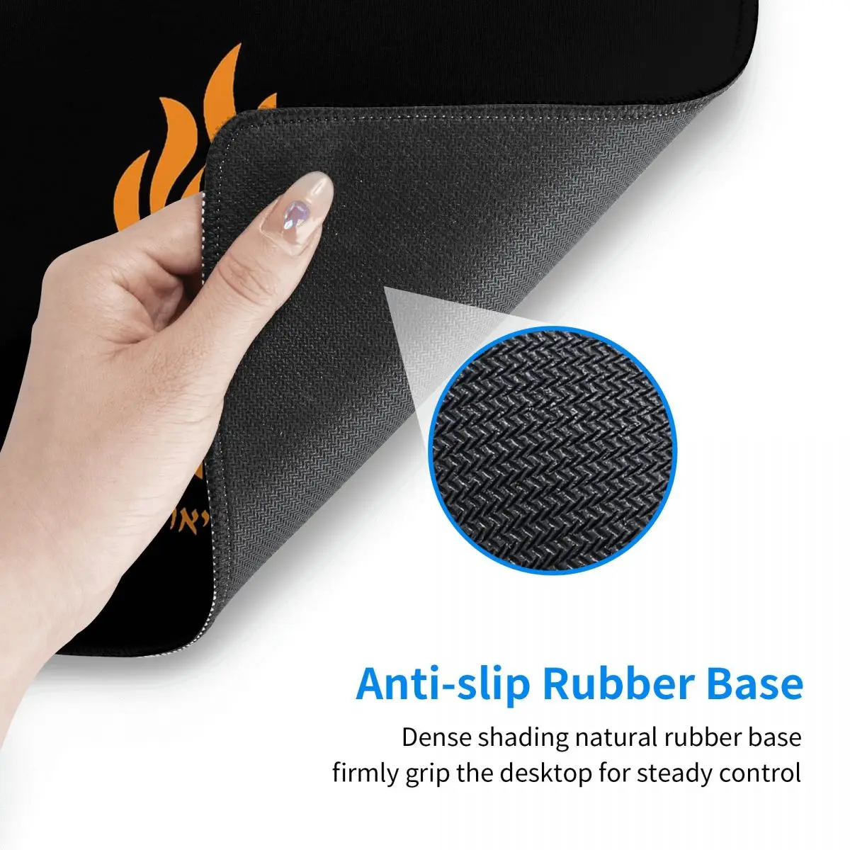Large Mouse Pad My Fire Rebbe  - Gaming Accessories For Free Fire 评论和价格