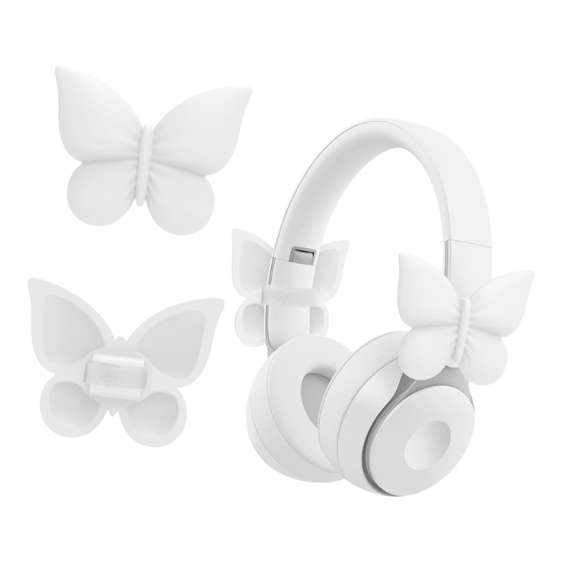  2Pcs Silicone Bowknot Earbuds - Gaming Accessories Headset 评论和价格