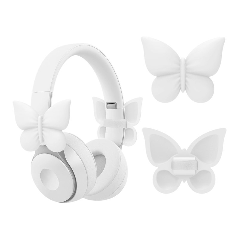  2Pcs Silicone Bowknot Earbuds - Gaming Accessories Headset 评论和价格