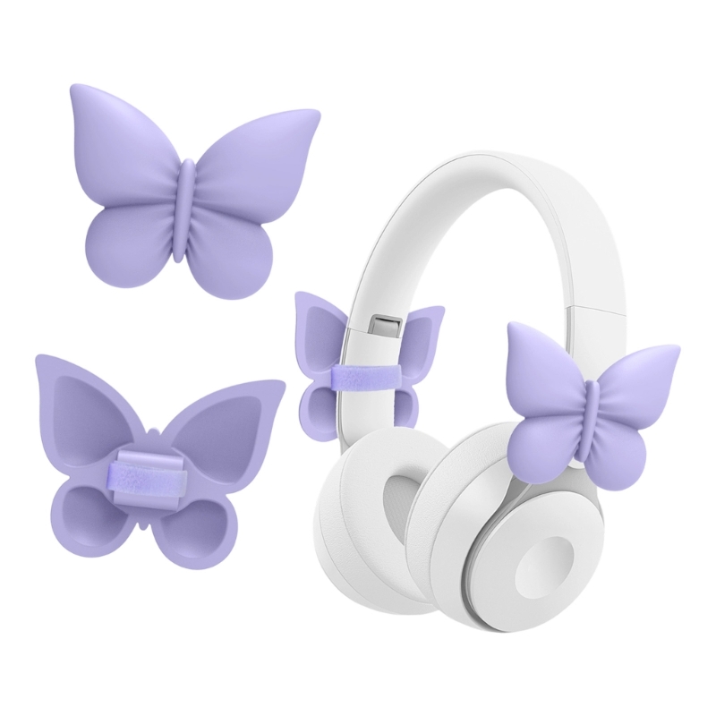  2Pcs Silicone Bowknot Earbuds - Gaming Accessories Headset 评论和价格