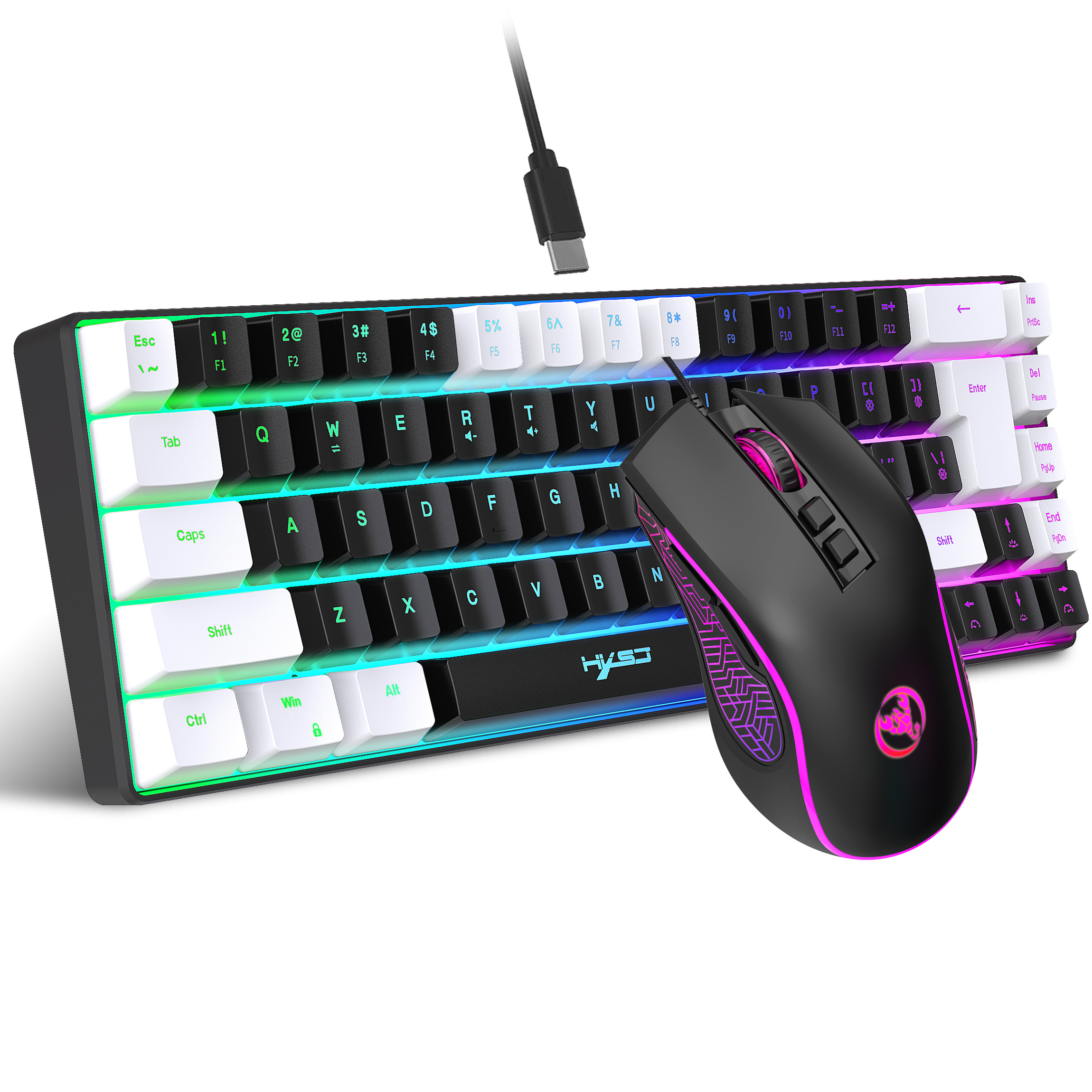 2024 Newest HXSJ mini V200 68  - Gaming Accessories Combo 评论和价格