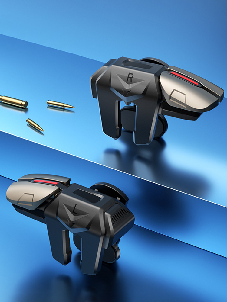 2pcs 6 Finger Gaming Trigger f - Gaming Accessories For Free Fire 评论和价格