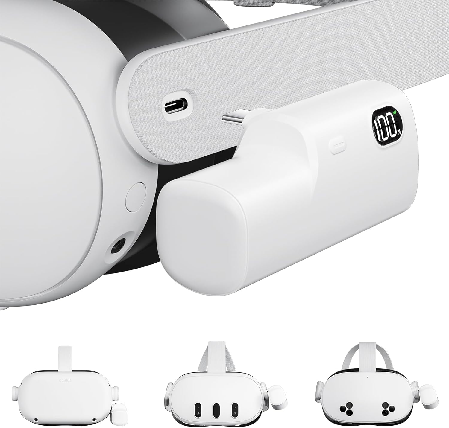 Battery Pack for Meta Quest 3/ - Gaming Accessories Headset 评论和价格
