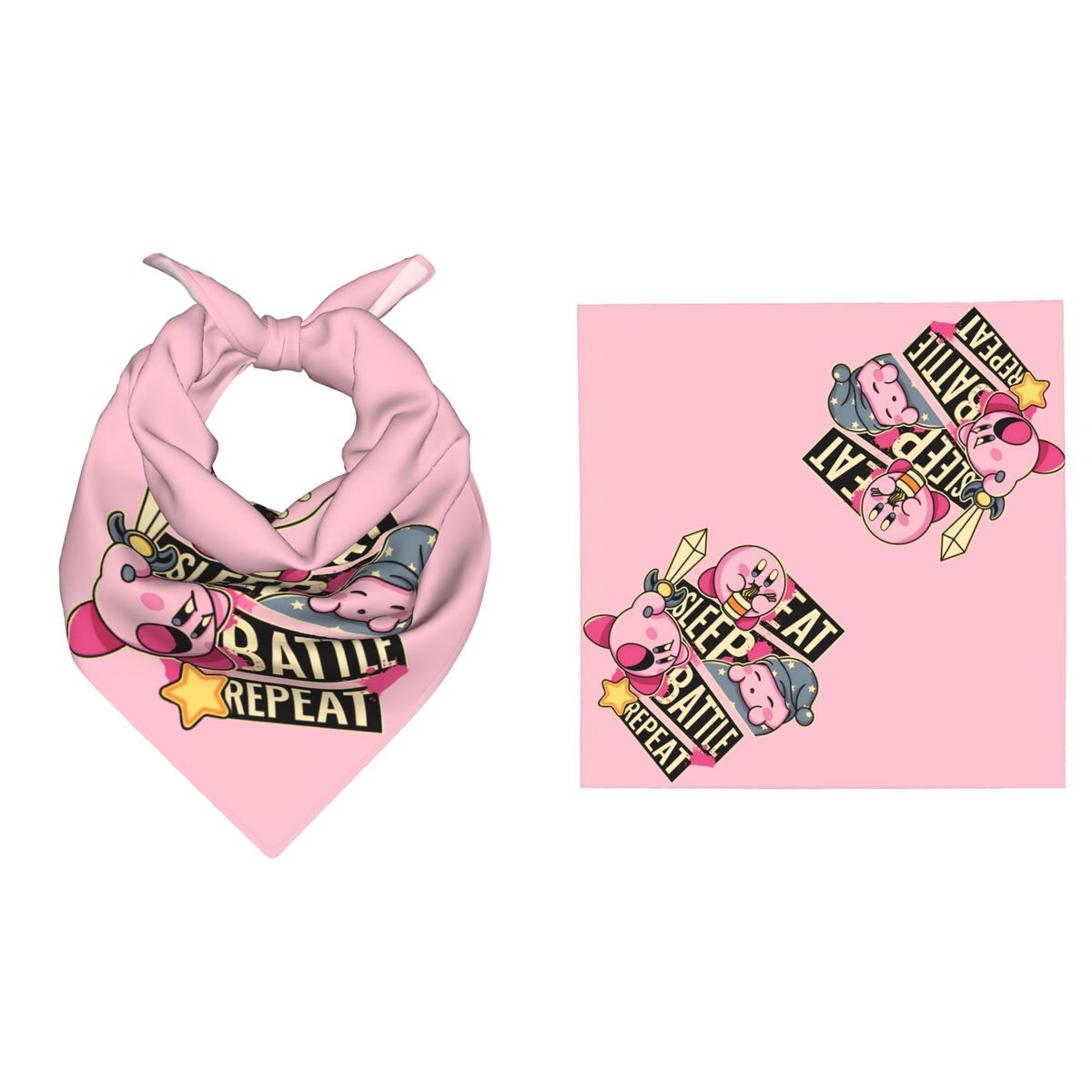 Custom K-Kirbys Square Scarf M - Gaming Accessories Toys 评论和价格