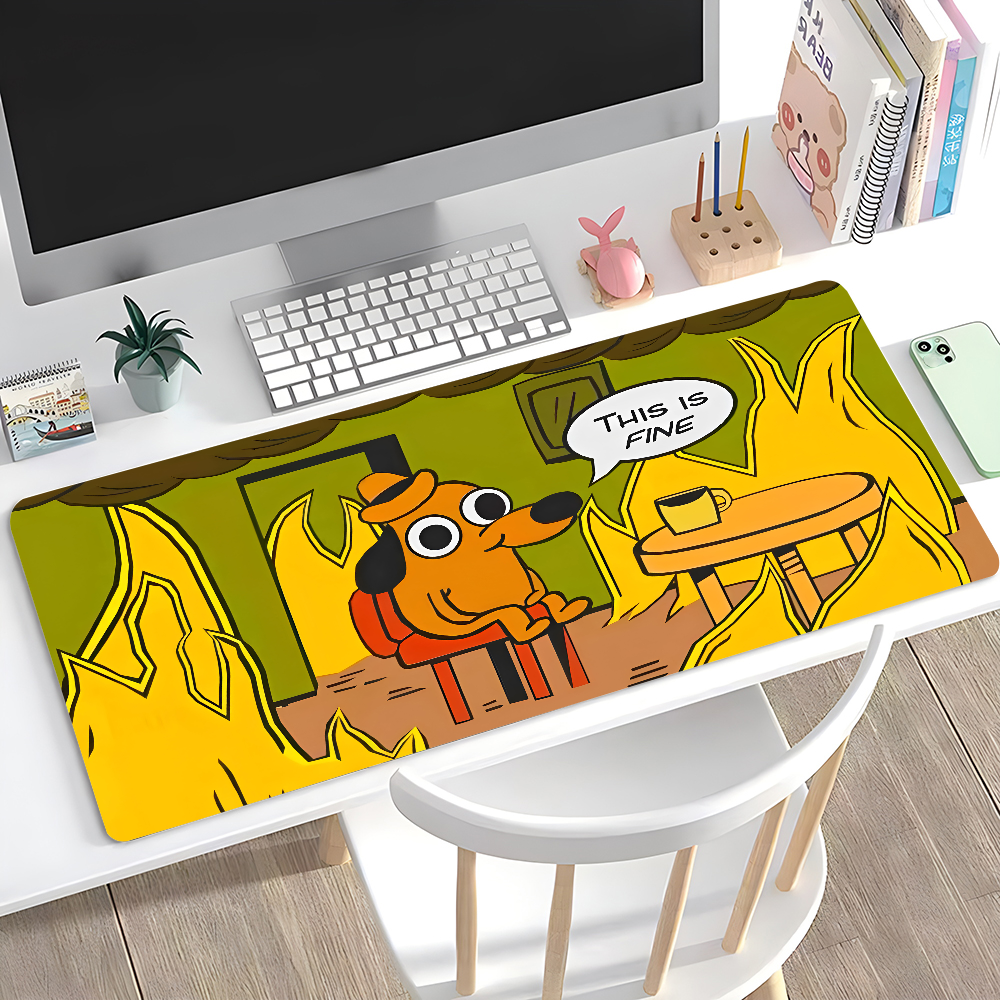 This Is Fine Dog Dachshund Mou - Gaming Accessories Cheap 评论和价格
