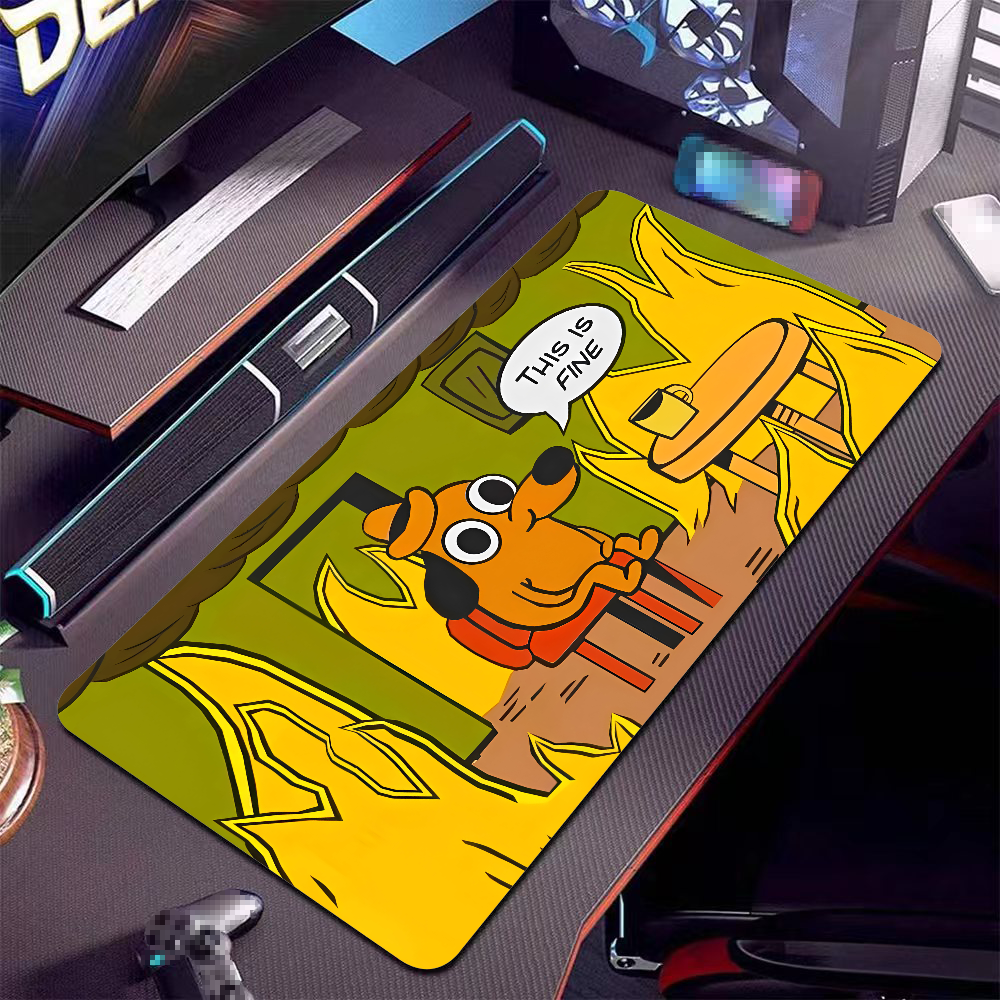 This Is Fine Dog Dachshund Mou - Gaming Accessories Cheap 评论和价格