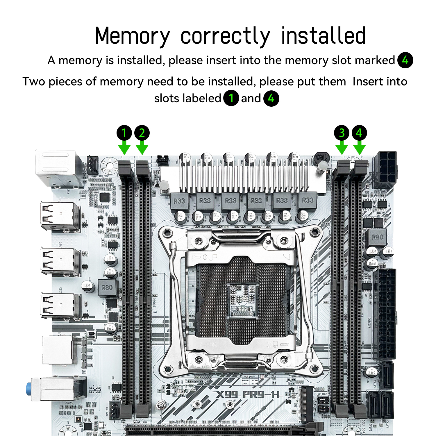 MACHINIST White X99 Motherboar - Gaming Accessories Combo 评论和价格