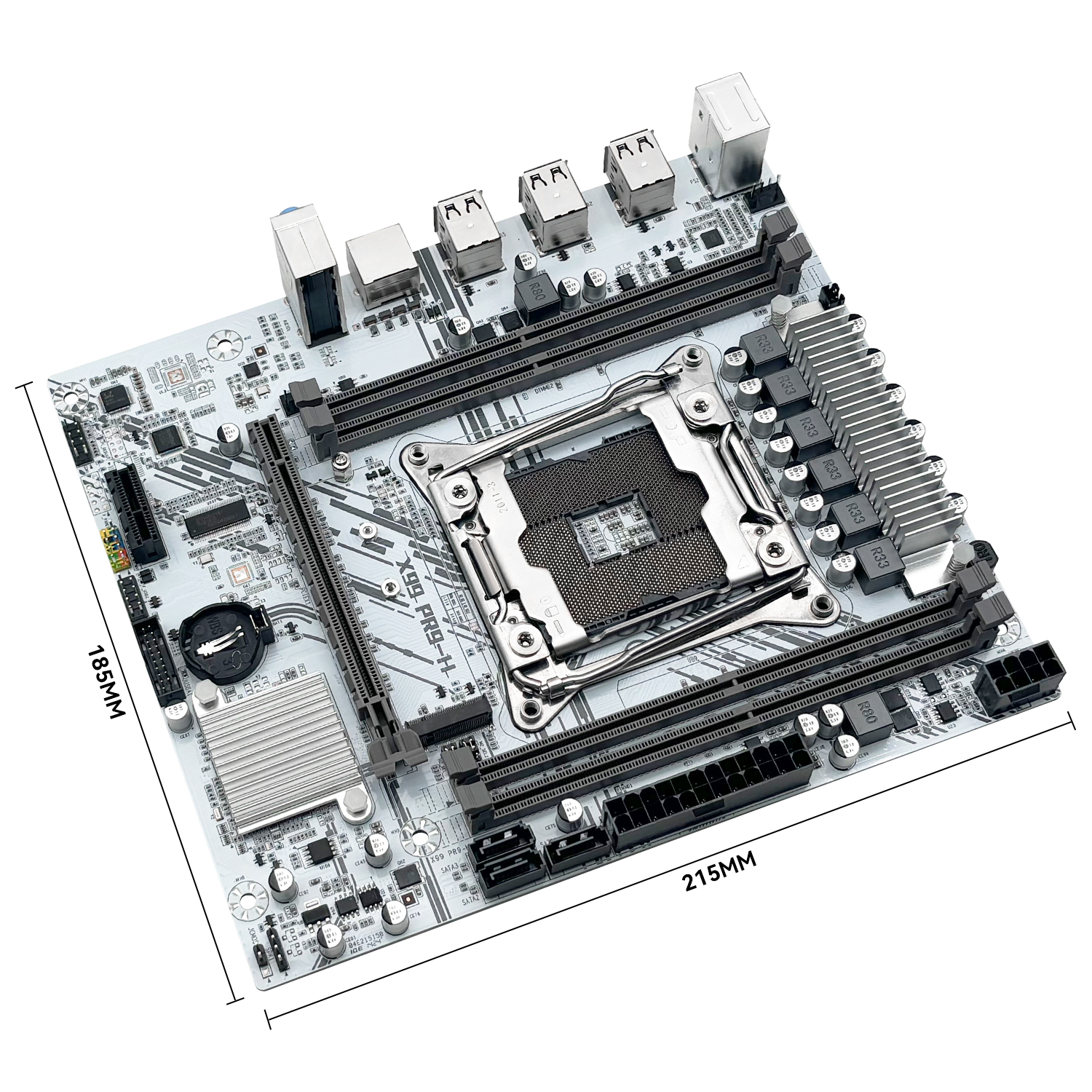 MACHINIST White X99 Motherboar - Gaming Accessories Combo 评论和价格
