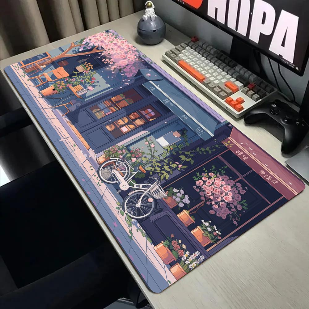 Romantic Dessert Shop large Mo - Gaming Accessories Shop 评论和价格