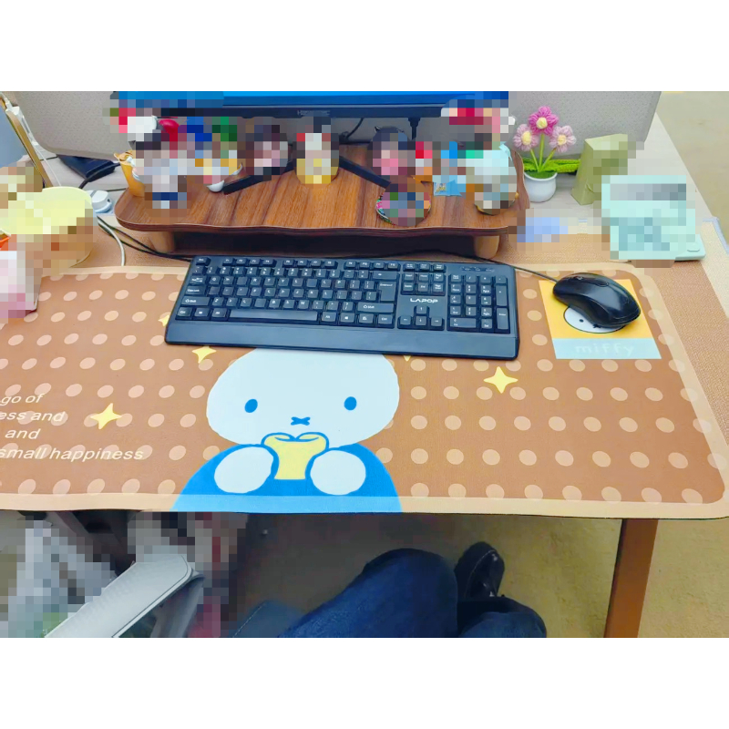 Miffy Cute Cartoon Soft Keyboa - Gaming Accessories For Free Fire 评论和价格