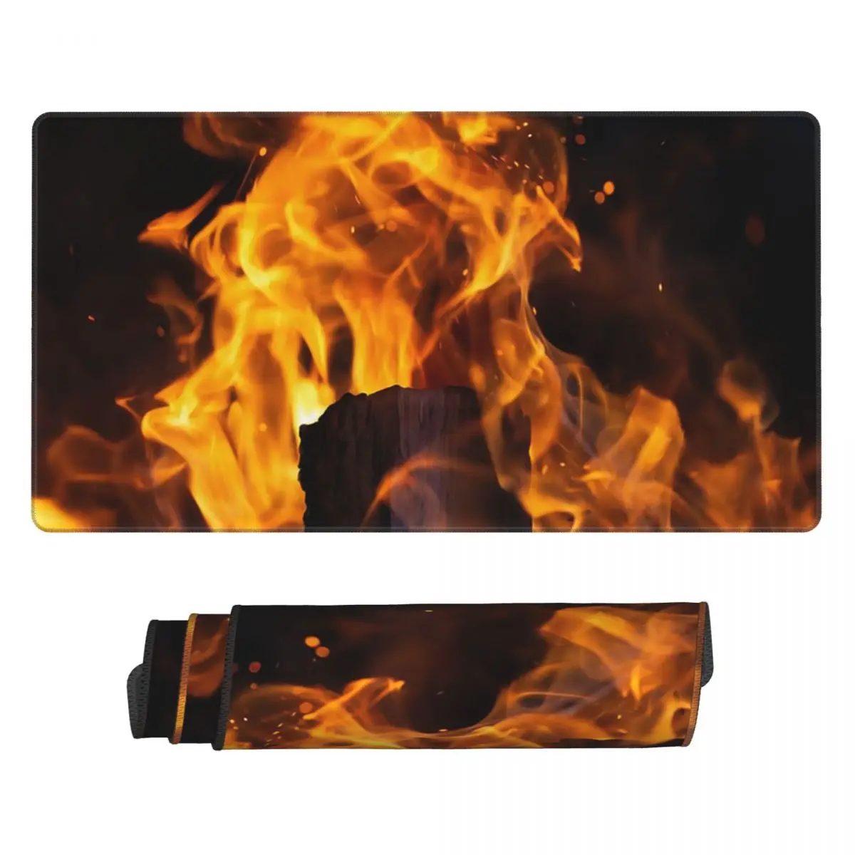 Large Mouse Pad Burning Fire W - Gaming Accessories For Free Fire 评论和价格