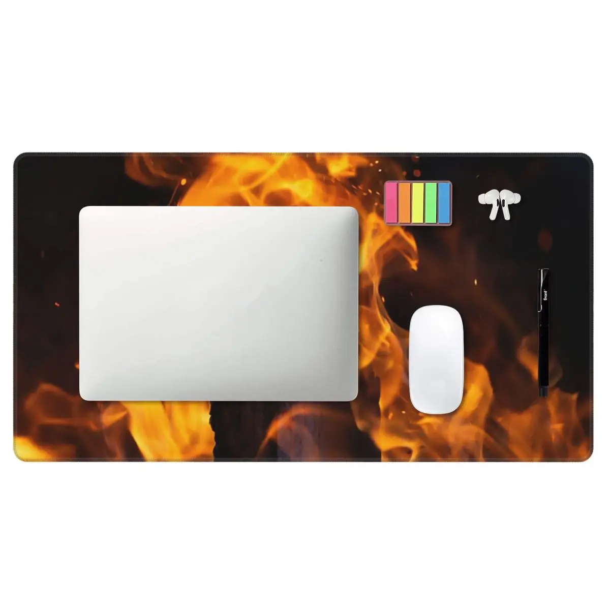 Large Mouse Pad Burning Fire W - Gaming Accessories For Free Fire 评论和价格