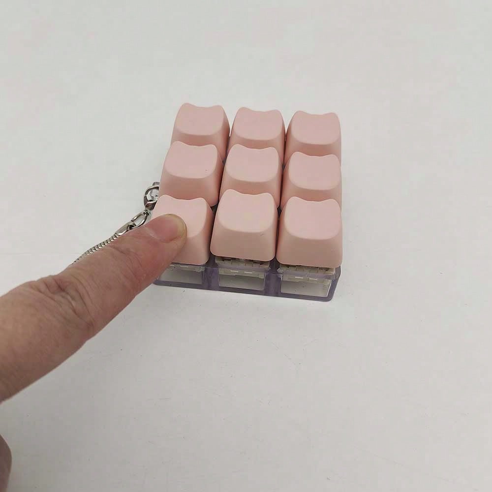 Cat Shaped Keychain Stress Rel - Keyboard Switch Tester 评论和价格