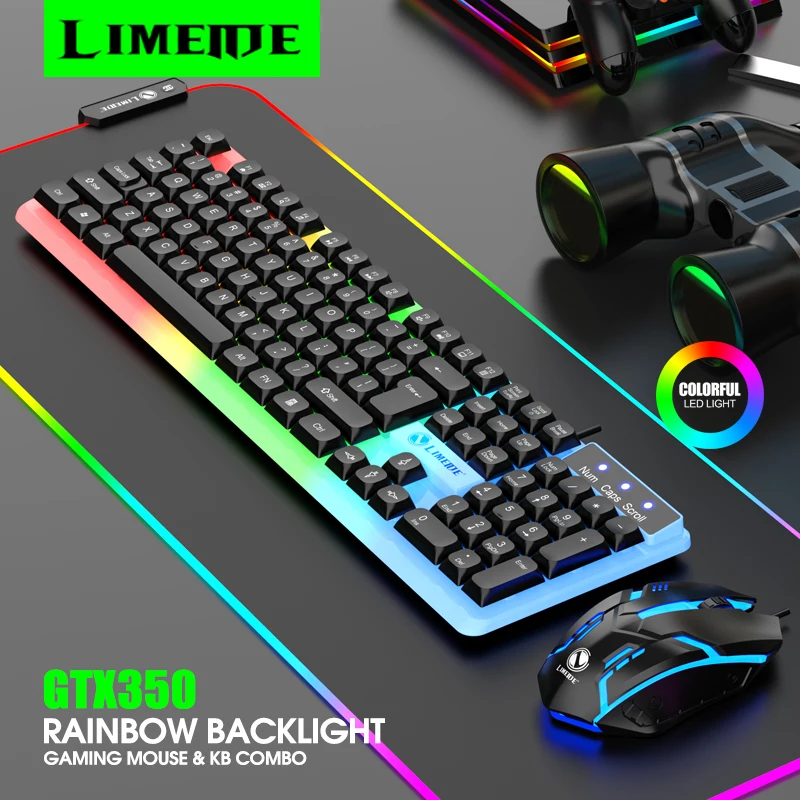 NG GTX350 Gaming Keyboard Mous - Gaming Accessories Combo 评论和价格