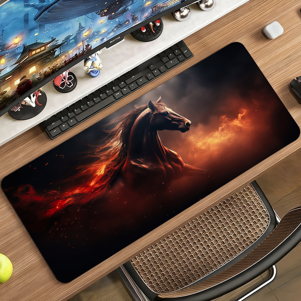 Fire Horse Mouse Pad Non-slip  - Gaming Accessories For Free Fire 评论和价格