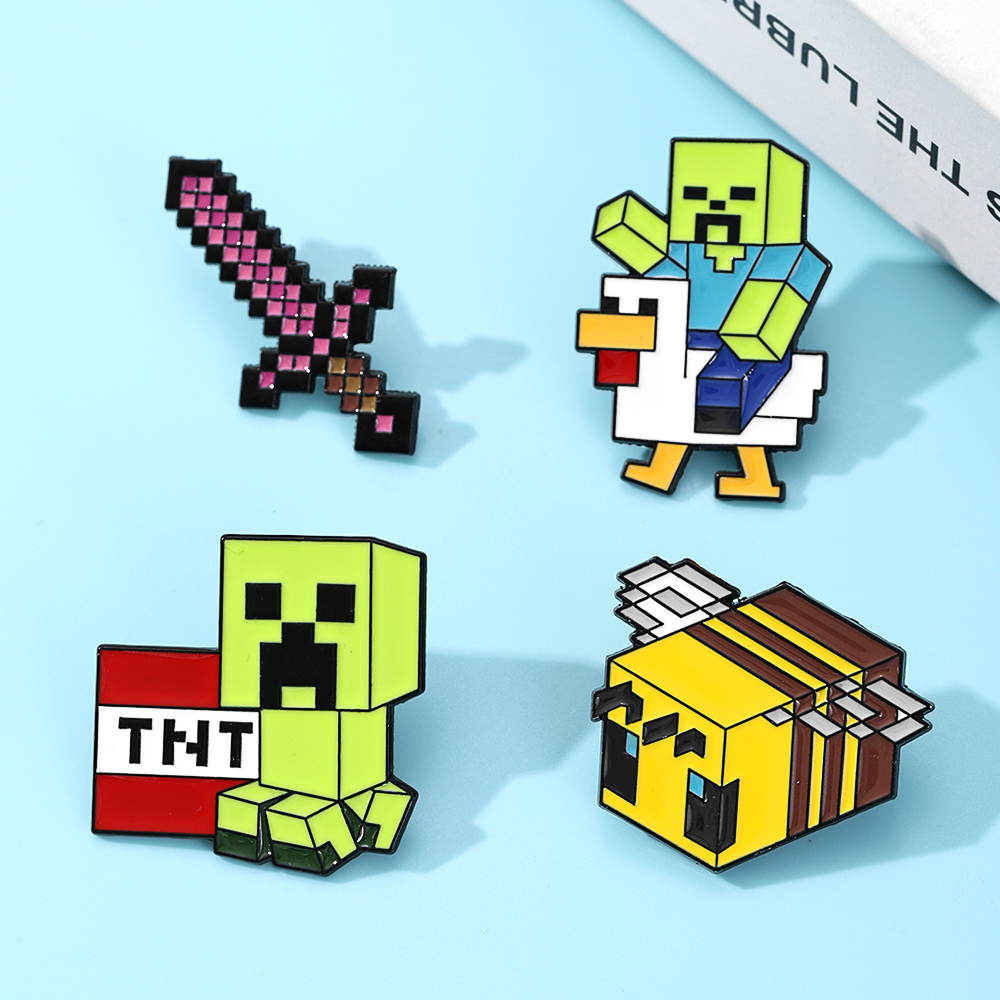 4pcs Cute Baby Zombie Chicken  - Gaming Accessories Anime 评论和价格