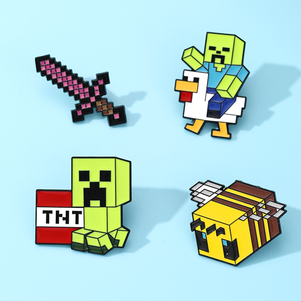4pcs Cute Baby Zombie Chicken  - Gaming Accessories Anime 评论和价格
