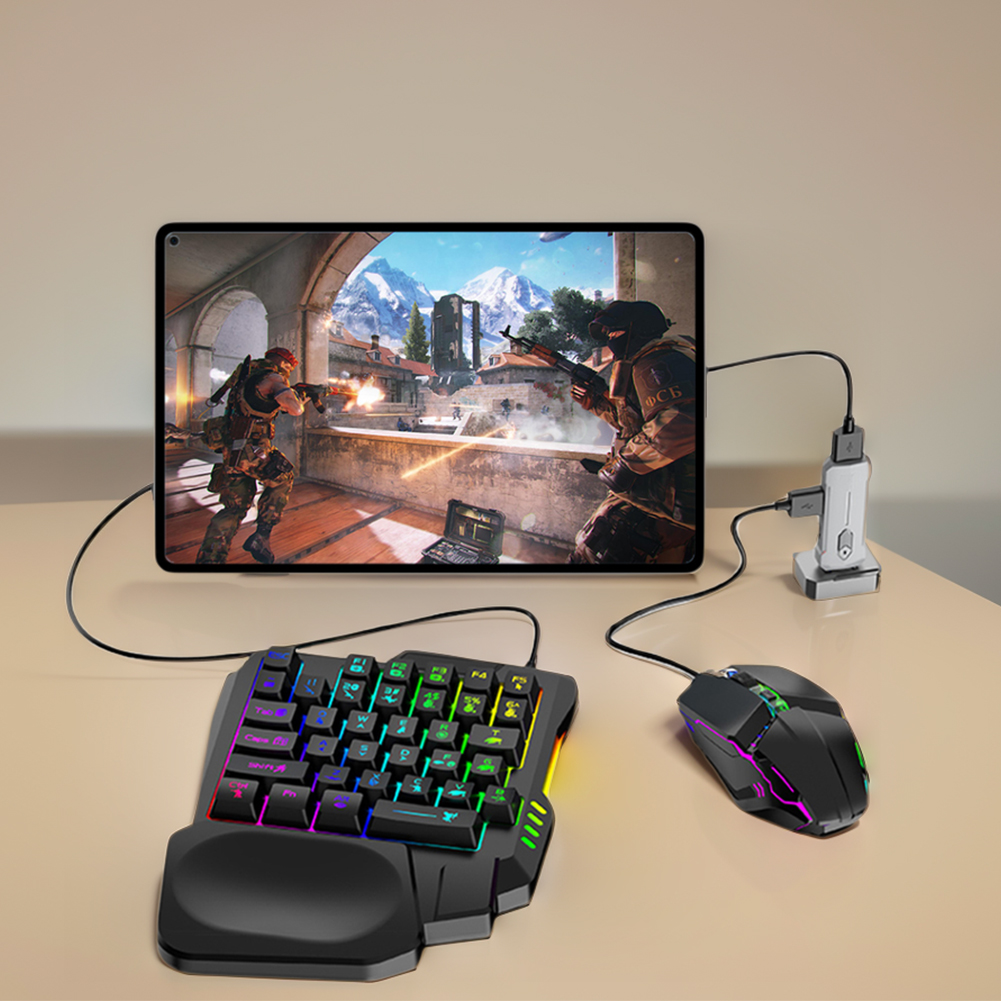 5 in 1 Keyboard Mouse Gaming C - Gaming Accessories Combo 评论和价格