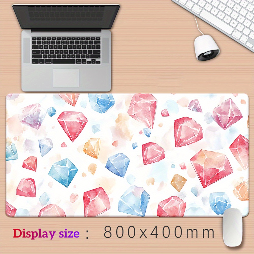Cute Dreamy Diamond Print Mous - Essential Gaming Accessories 评论和价格
