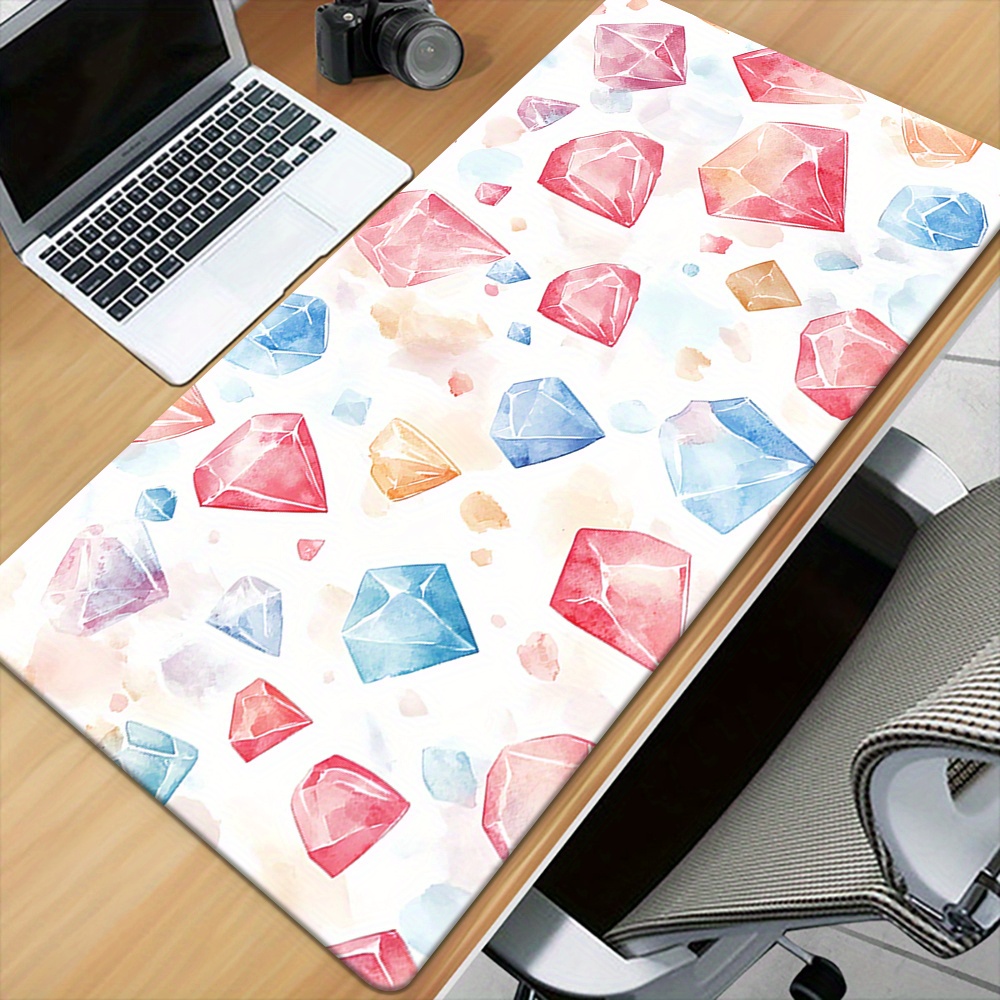 Cute Dreamy Diamond Print Mous - Essential Gaming Accessories 评论和价格