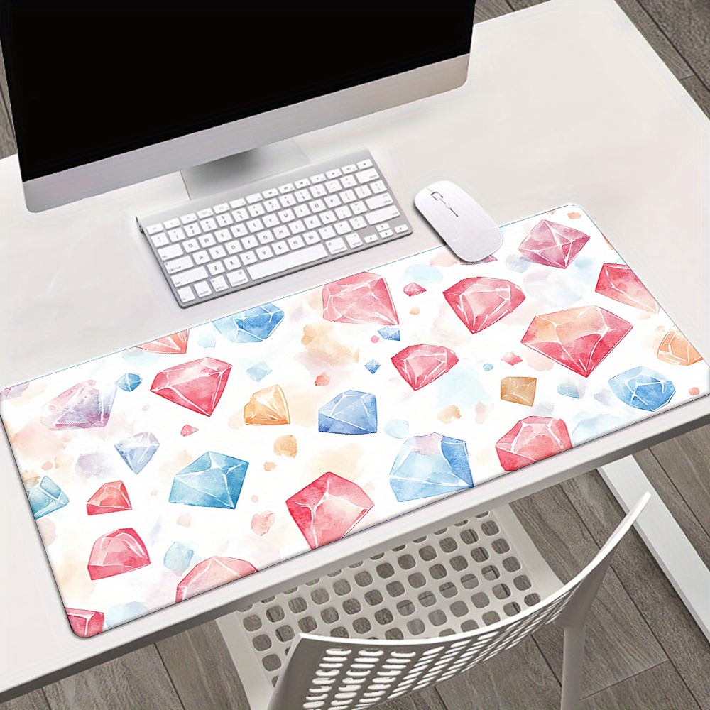 Cute Dreamy Diamond Print Mous - Essential Gaming Accessories 评论和价格