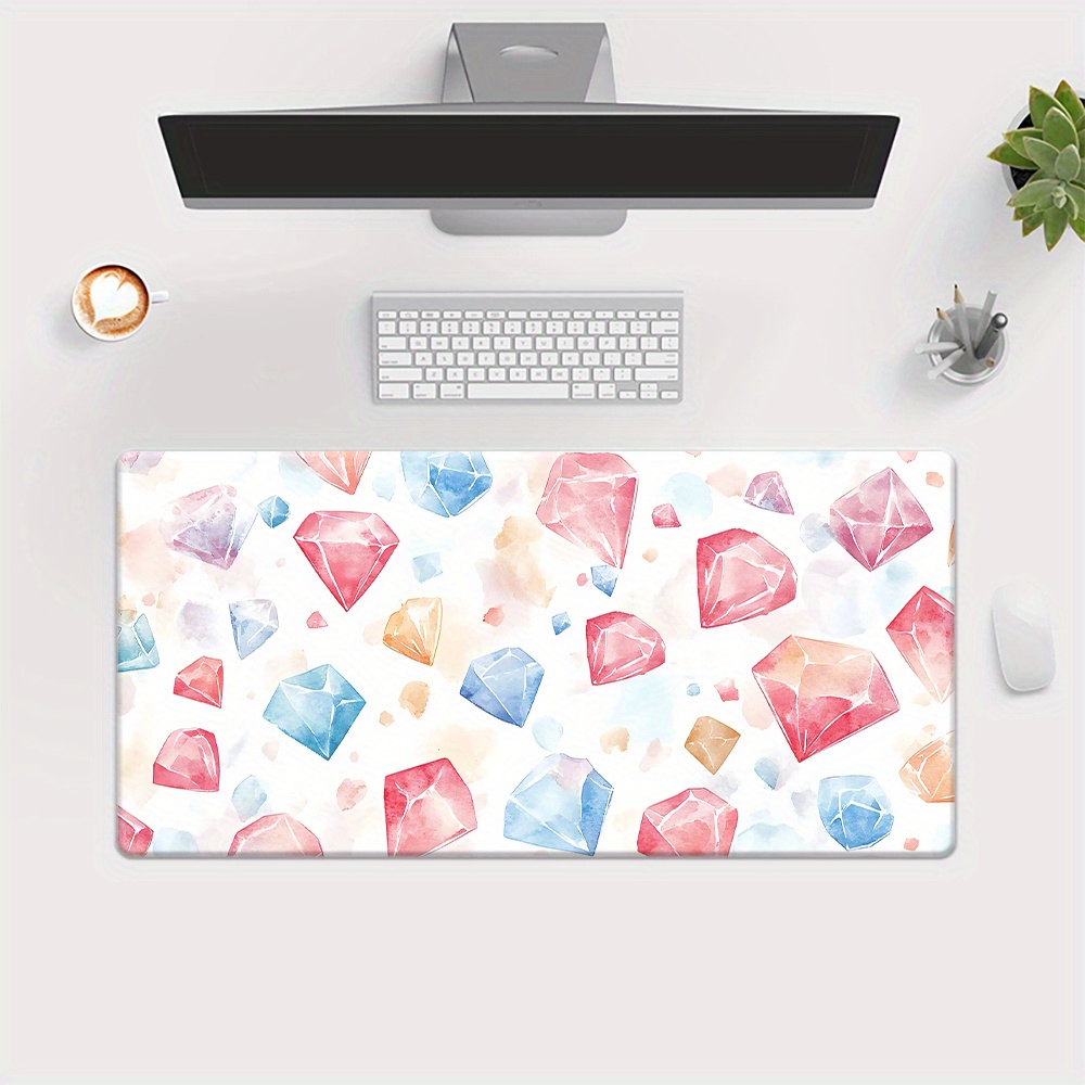Cute Dreamy Diamond Print Mous - Essential Gaming Accessories 评论和价格