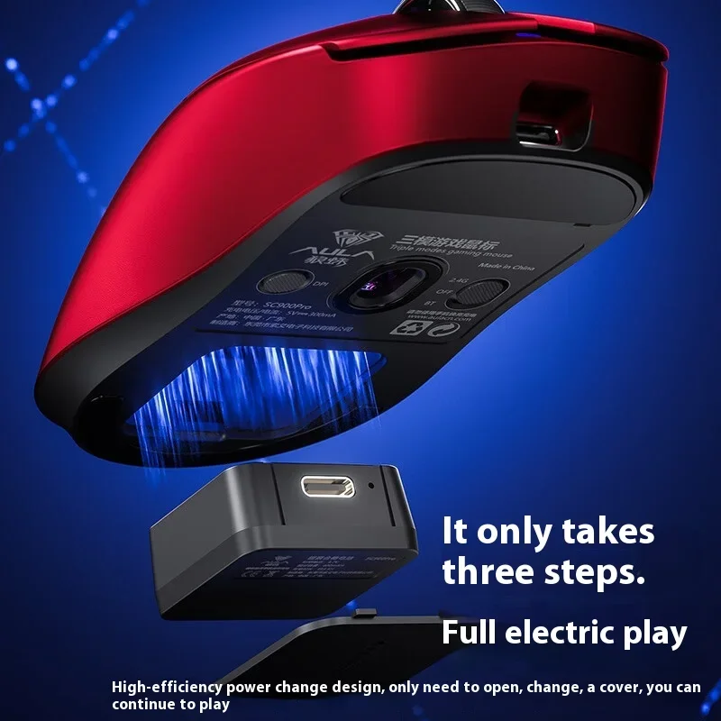 AULA SC900 Mouse Mouse Paw3950 - Gaming Accessories Cheap 评论和价格