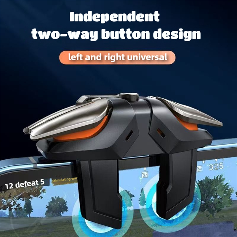 ABUO-Alloy 6 Finger Pulse Auto - Gaming Accessories For Free Fire 评论和价格
