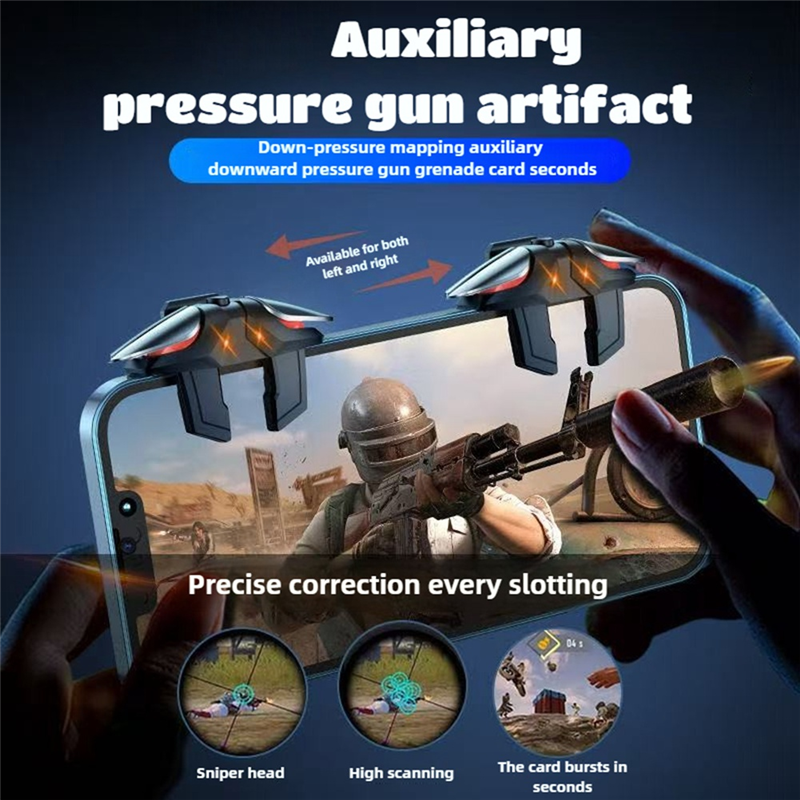 ABUO-Alloy 6 Finger Pulse Auto - Gaming Accessories For Free Fire 评论和价格