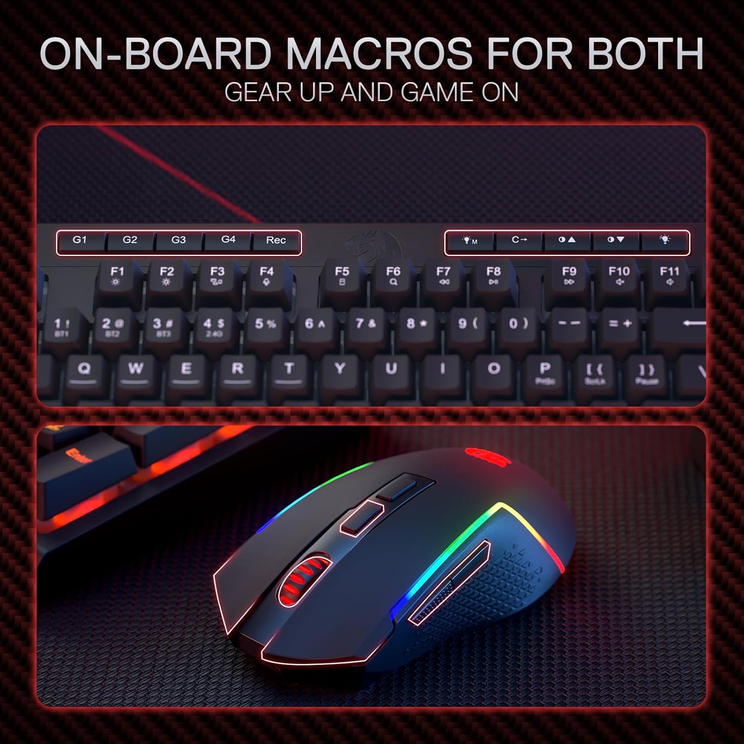 Redragon S142 Wireless Gaming  - Gaming Accessories Combo 评论和价格