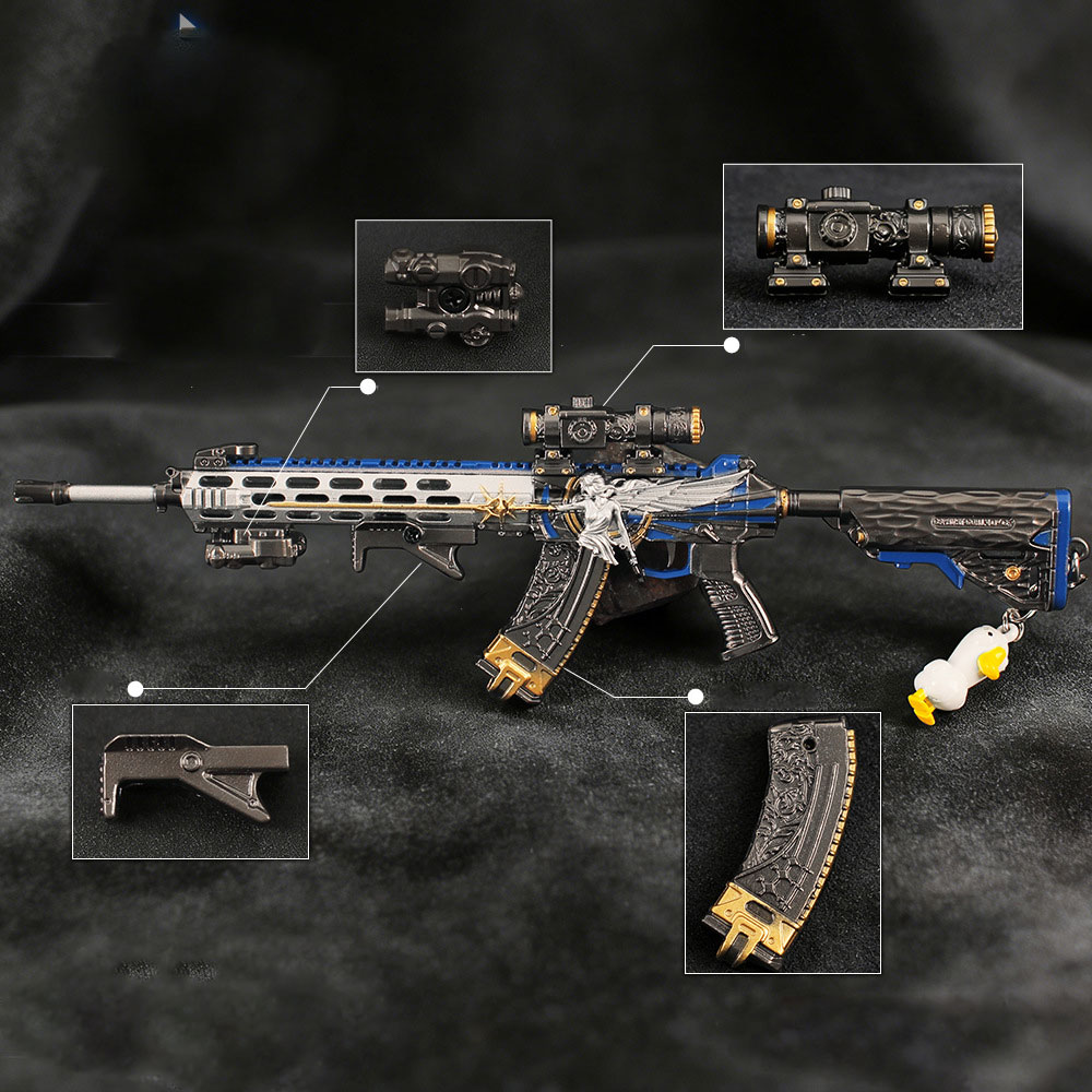 22cm Detachable Toy Gun Keycha - Gaming Accessories Toys 评论和价格