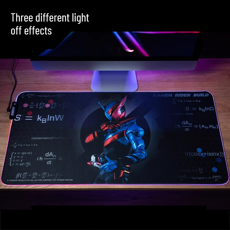80x40cm Kamen Rider Build & W  - Gaming Accessories For Free Fire 评论和价格