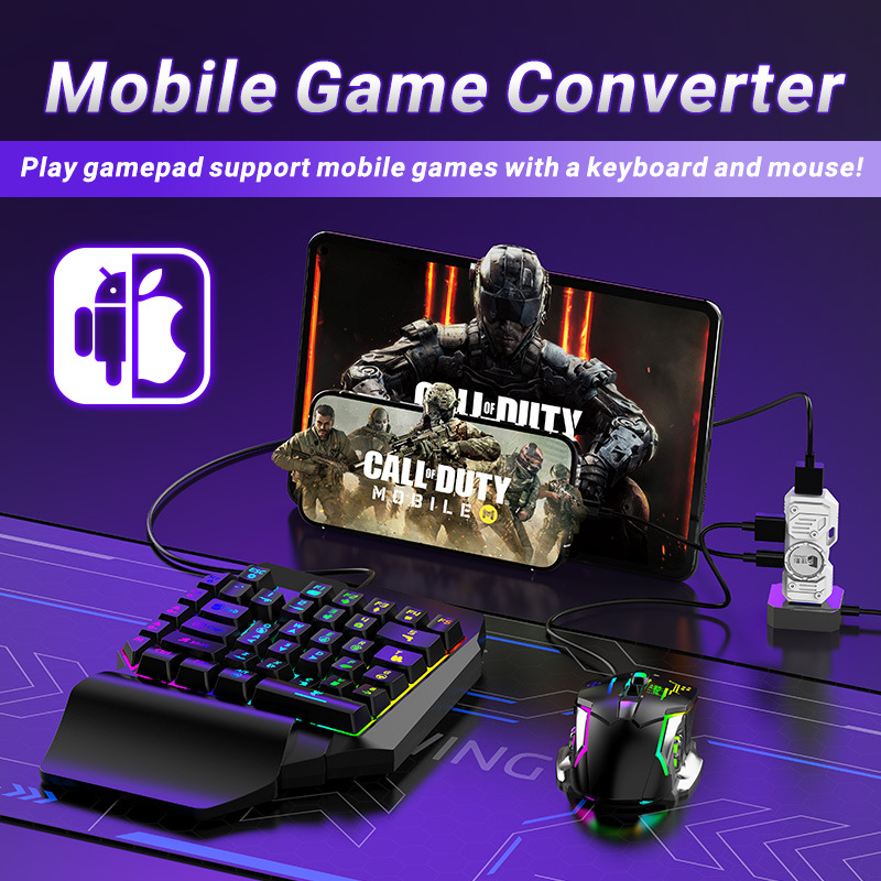 Mobile Games Converter Kit Mob - Gaming Accessories Combo 评论和价格