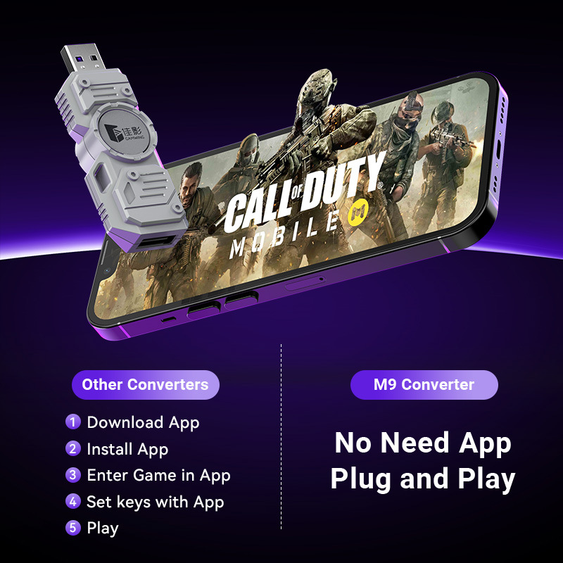 Mobile Games Converter Kit Mob - Gaming Accessories Combo 评论和价格