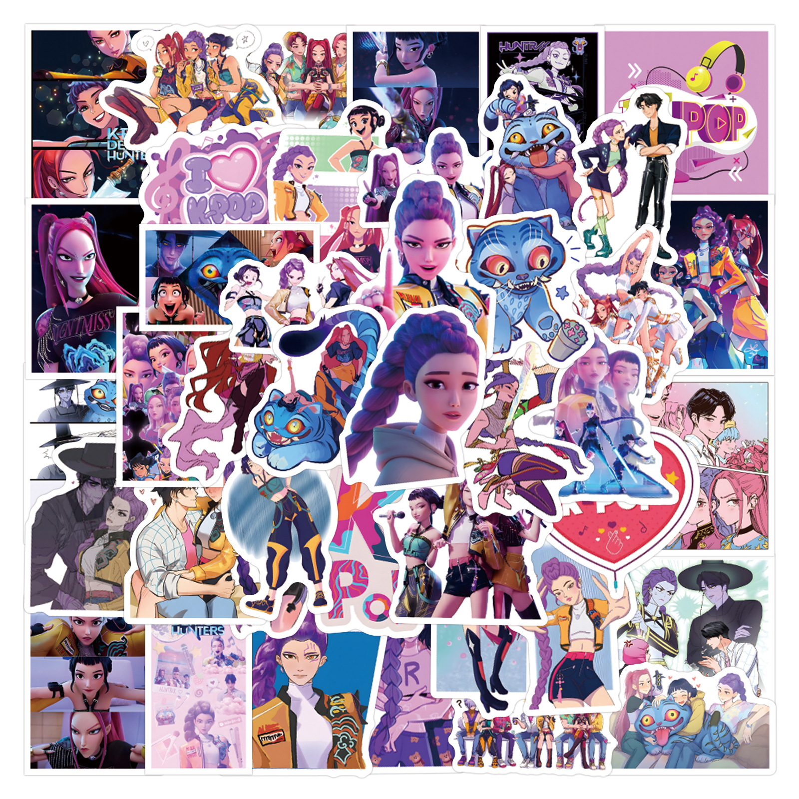 100 cartoon anime stickers are - Gaming Accessories Anime 评论和价格