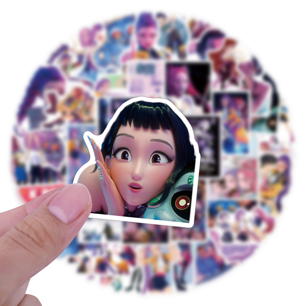 100 cartoon anime stickers are - Gaming Accessories Anime 评论和价格