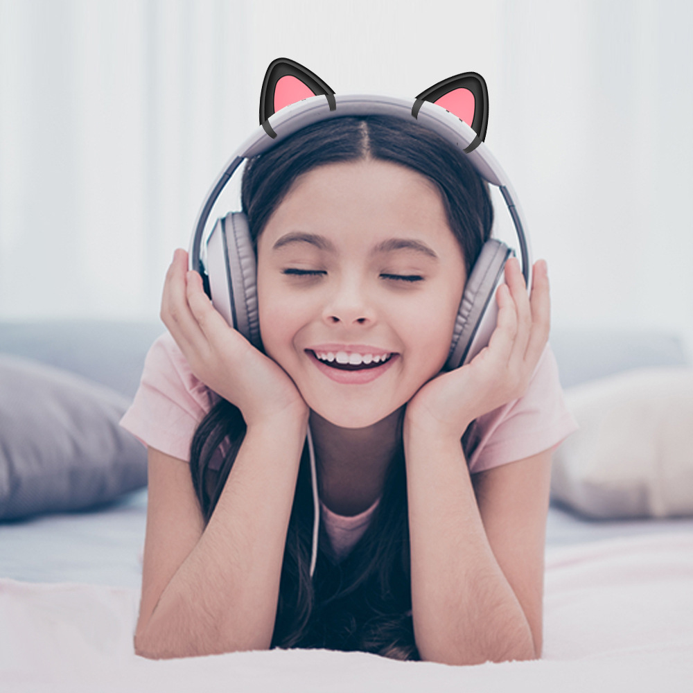 1Pair Cat Ears Detachable Gami - Gaming Accessories Headset 评论和价格