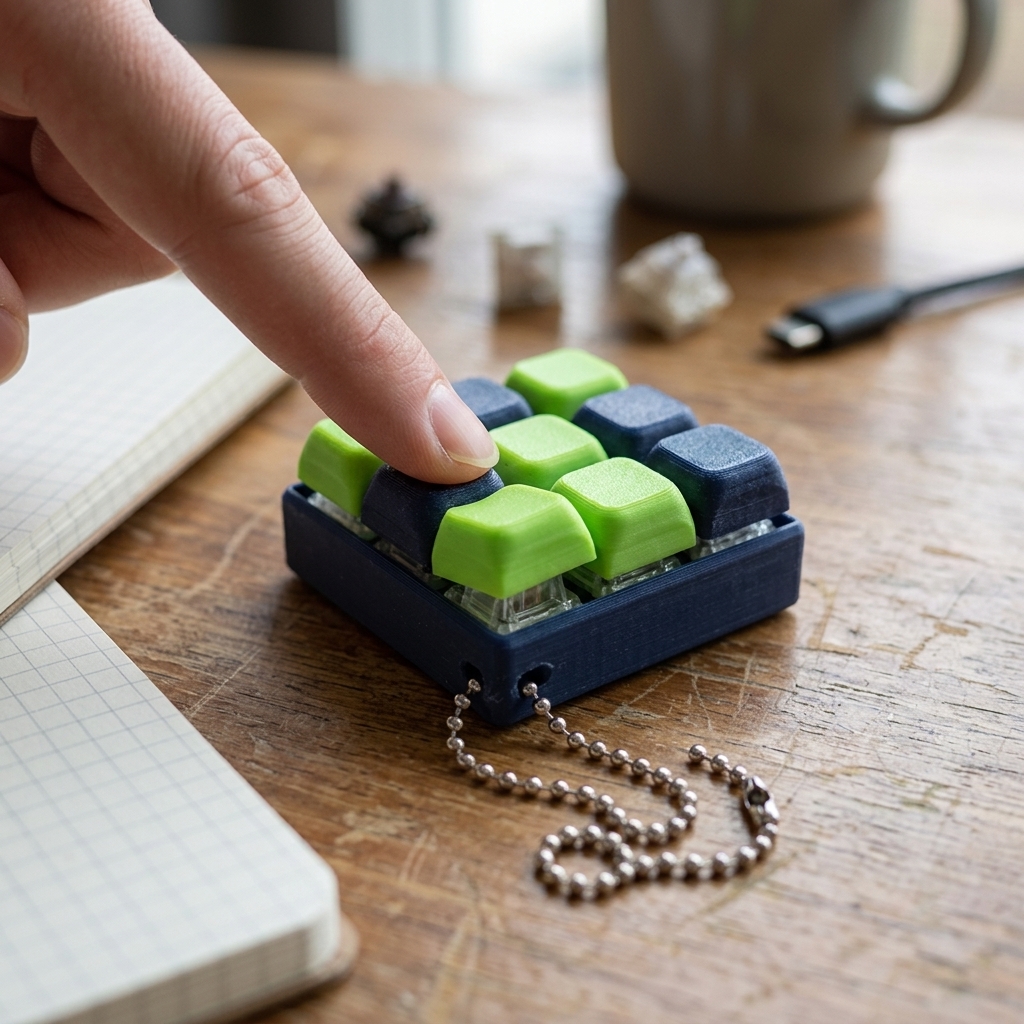ABS Mechanical Button Keychain - Gaming Accessories Toys 评论和价格