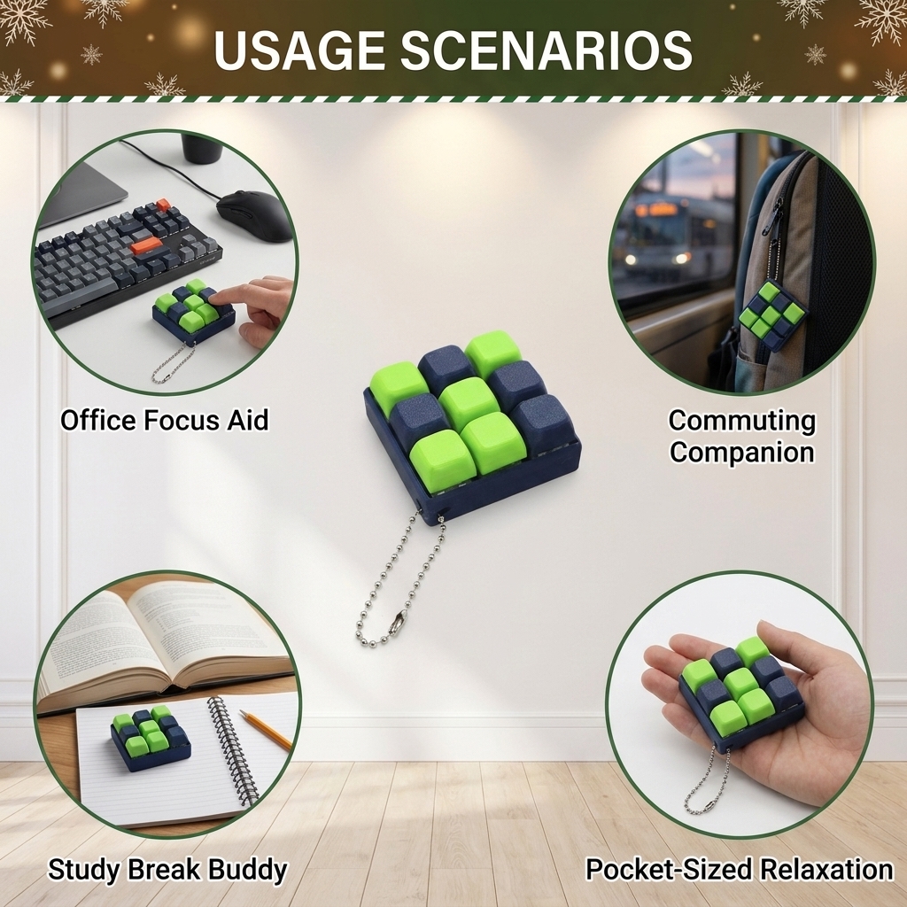 ABS Mechanical Button Keychain - Gaming Accessories Toys 评论和价格